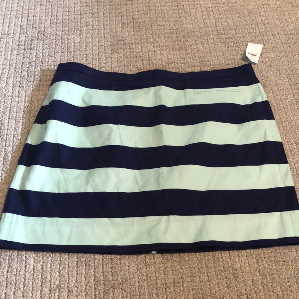 Gap NWT Rugby Stripe Skirt